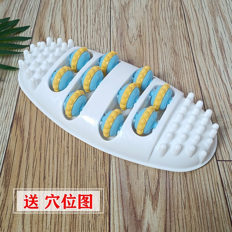 Plantar reflexology Imitation Goose Pebble Massage Finger Press Foot Knead Foot foot Acupoint Rollers press 1225d