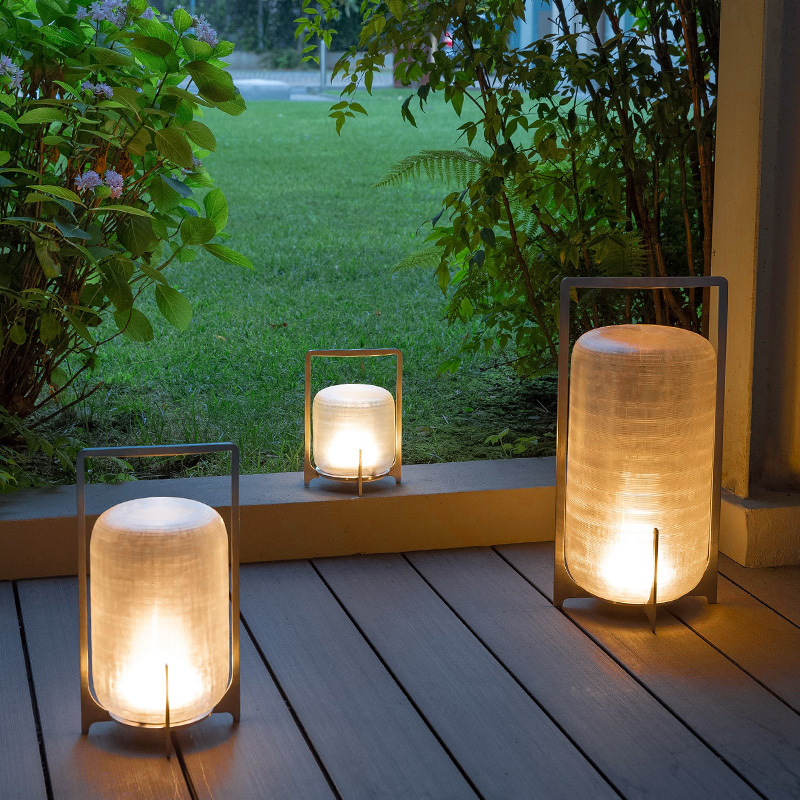 Outdoor Lights Waterproof Villa Courtyard Garden Outdoor Modern Terrace Evening Breeze Portable Lamp Lawn Solar Landscape Light