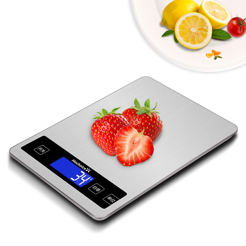 Kitchen scales household precision electronic weighing food scale baking electronic scales rebranded USB charging small weighing