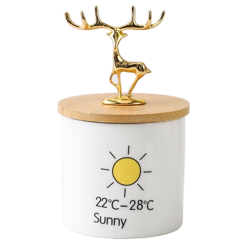 下一秒 Креативная керамическая система хранения, коробочка для хранения, ватные палочки, коробка для хранения