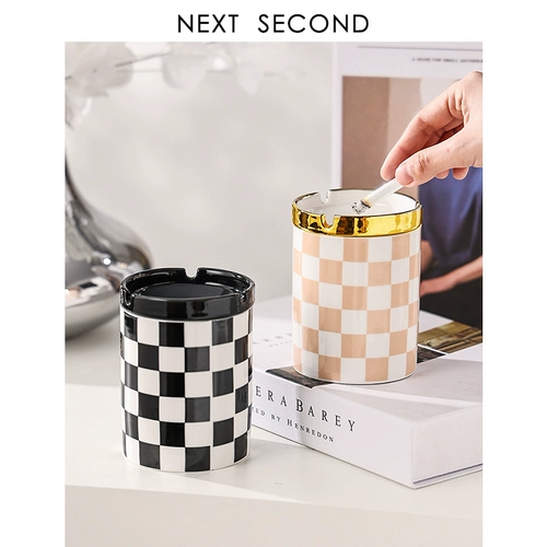 Керамическая пепельница для гостиной, креативный декор, легкий роскошный стиль