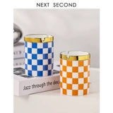 Керамическая пепельница для гостиной, креативный декор, легкий роскошный стиль