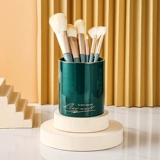 Держатель для ручек, керамическая настольная система хранения, высококачественная кисть для письма, легкий роскошный стиль