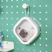 Dongle Plate Accessories Desktop Portable containing box Multi-functional tea cotton Sign Candy Debris snacks dust-proof box