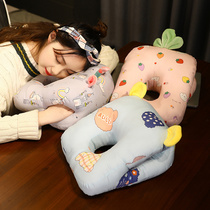 Office nap pillow lie down pillow pupils nap pillow lie down pillow nap artifact children nap pillow cute