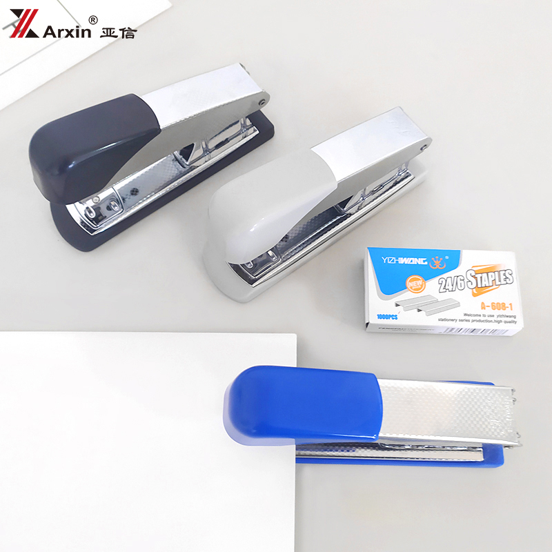 Stapling machine labor-saving office small book machine portable 10th thick book large 200 pages stapler thickening multi-function staple 24 6 general-purpose students