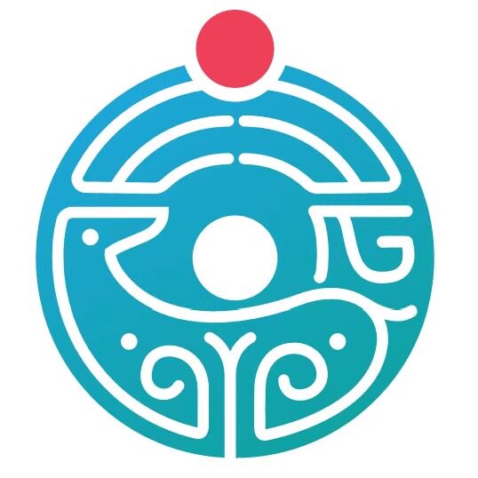 美域蓝田农特产馆的LOGO