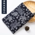 Wuzhen vải in màu xanh cotton nguyên chất theo phong cách quốc gia Trung Quốc khăn trải bàn batik màu xanh lam và trắng hoa cotton và vải lanh giải phóng mặt bằng Vải vải tự làm