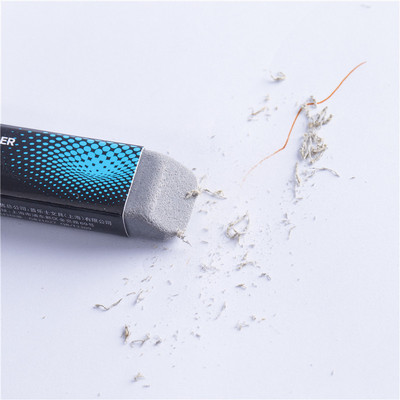 日本plus普乐士钢笔橡皮擦铅笔擦的干净磨砂钢笔字沙橡皮水笔中性笔圆珠笔学生专用砂橡皮进口文具像皮不留痕