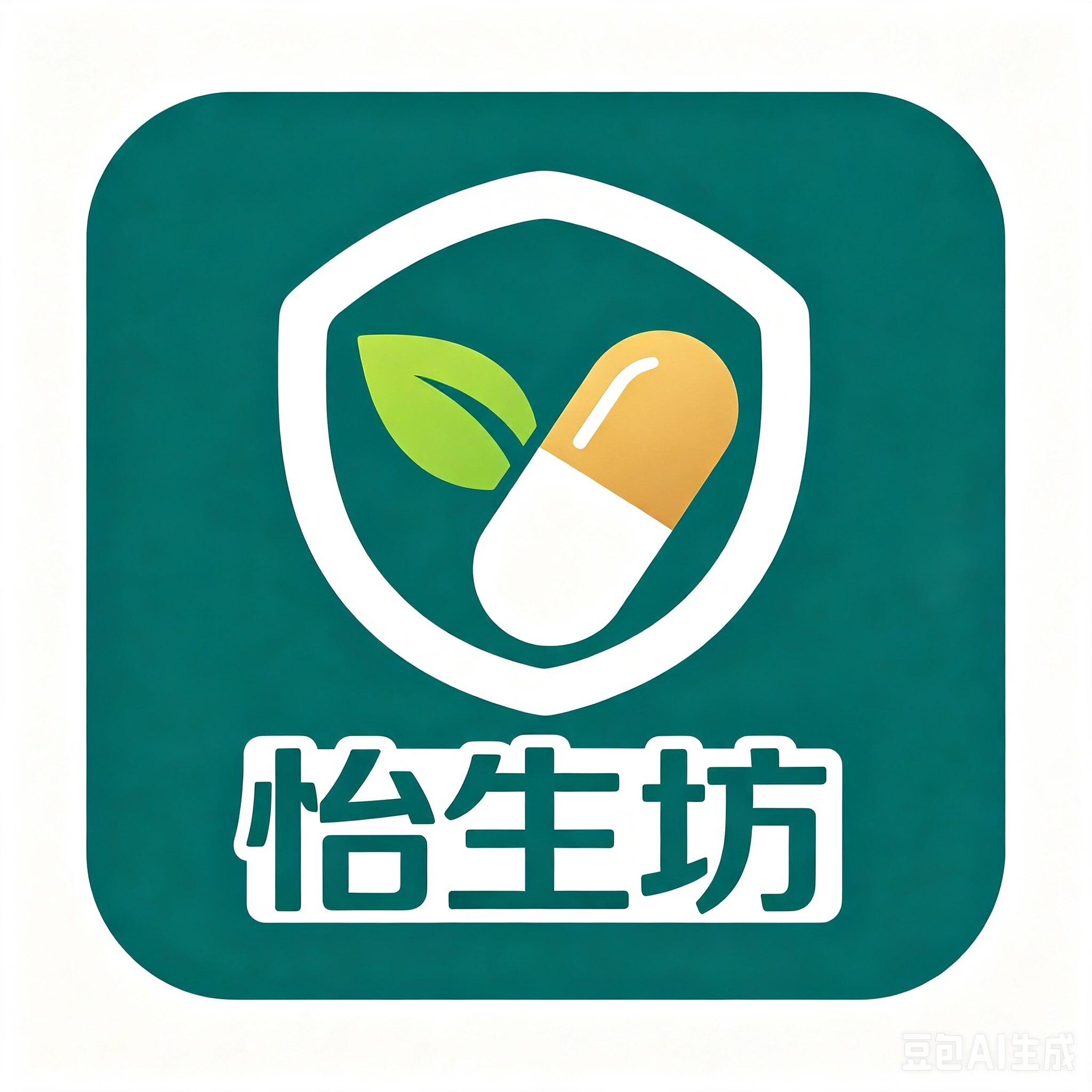 怡生坊养生的LOGO