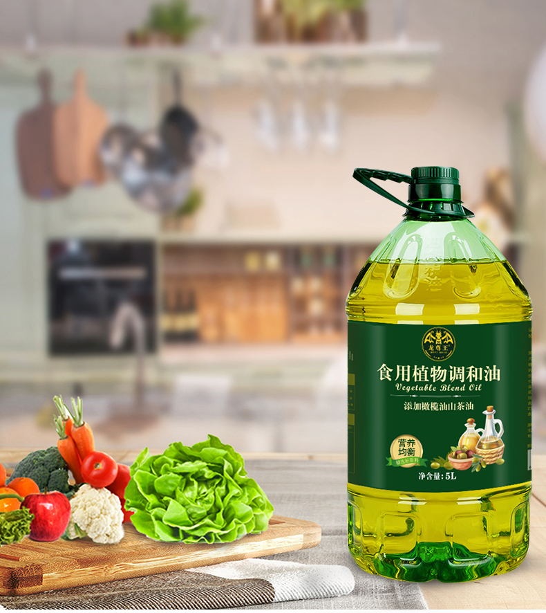 龙尊王【5%山茶&10%橄榄】调和油5L