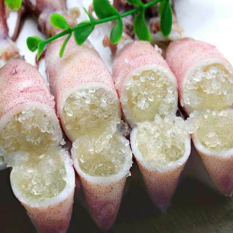 Sea Rabbit Full Seed Size Inkfish Seafood Seafood Fresh Frozen Pen Tube Fish Whole Seeds Squid Octopus Octopus Sea Rabbit