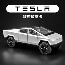 1:24 Tesla Piccard CYBERTRUCK Alloy Car Model Sebo Off-road Car Toy Boys Car Model