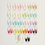 Лак для ногтей, окрашенная наклейка, комплект для маникюра, 1 штук, французский стиль