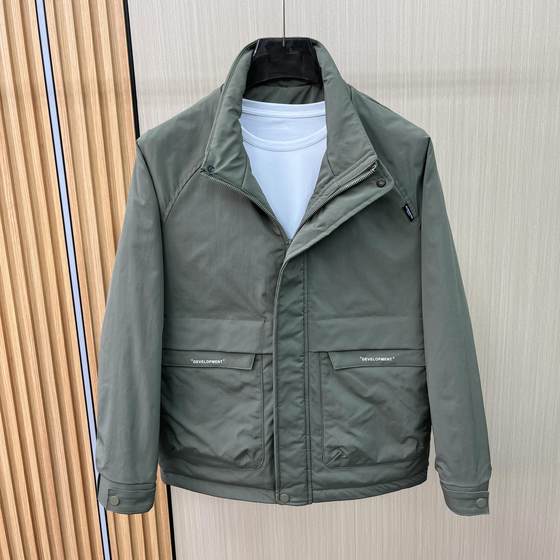 
Spring and Autumn Jackets for Men's Winter Jackets New Trendy Slim Working Cotton Clothes Tops for Autumn and Winter Men's Two Cotton Clothes