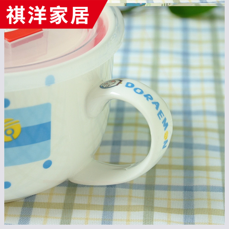 With the handles of the bowl will available ceramic bowls With handles With cover a single microwave lunch box