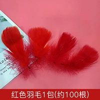 Мешок с красными перьями