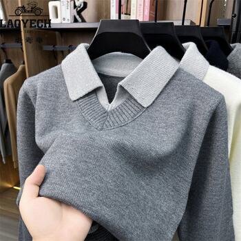 Classic car autumn and winter new style long sleeve knitted