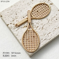 [Древнее немое золото*теннисная ракетка] 1 шт.