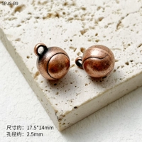 Бронзовая теннисная подвеска