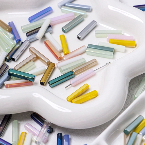 Прямоугольные бусины, китайская шпилька с кисточками, 20mm