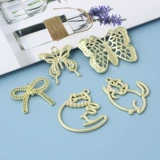 Аксессуар, аксессуары, геометрический металлический браслет ручной работы, подвеска, серьги, ожерелье, DIY