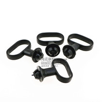 Motorcycle GS125 GN125 drill leopard silver leopard sharp front fender mileage line fixed guide ring rubber ring