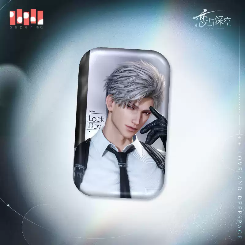 Love and Deepspace Official Square Badge Lovely Accessories