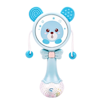 Baby rattle can be chewed 3-6 months old newborn baby hand drum music stick rattle toy 0-1 years old