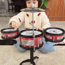 Drum set for children beginners drumming toy percussion instrument large simulation jazz drum intellectual development puzzle