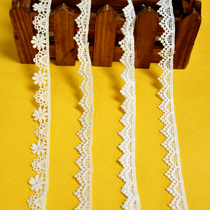 Value-added tooth edge 1142306diy handmade accessories lace flower cotton water-soluble embroidery flower three-dimensional flower edging strip