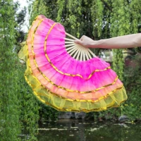 4 слоя розовой красной+внешний желтый