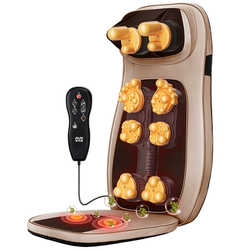 Массаж дубов с массивным устройством обратно талию шейки матки на плечо и шей