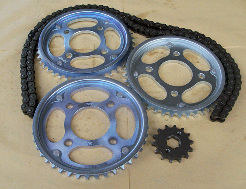 Small Battle Eagle CBF sleeves SDH125-51-51A chain WH125-11 Sprockets Large Fluted Disc Oil Seal Chain chain