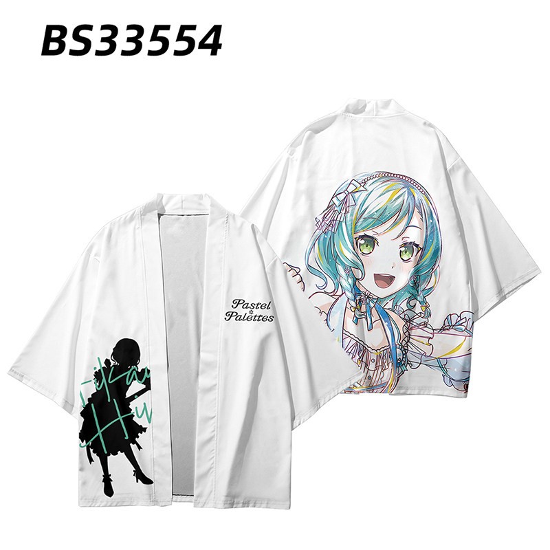 BanG Dream Pastel Palettes 丸山彩法披羽織邦邦樂隊應援痛衣服-淘寶