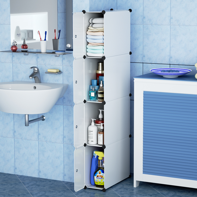 Nip Shelving Shelf 20cm Wide Narrow Dressing Room Bathroom Small Space Floor Toilet Edge Multilayer Holding Layer Shelf