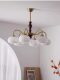 Medieval Style French Retro Chandelier Bedroom Living Room Main Light New Chinese Style American Simple Study Dining Room Ceiling Lamp