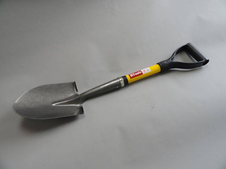 RTools exports European small shovel glass fiber handle vegetable garden shovel to catch the sea deep digging children's shovel gardening camping shovel