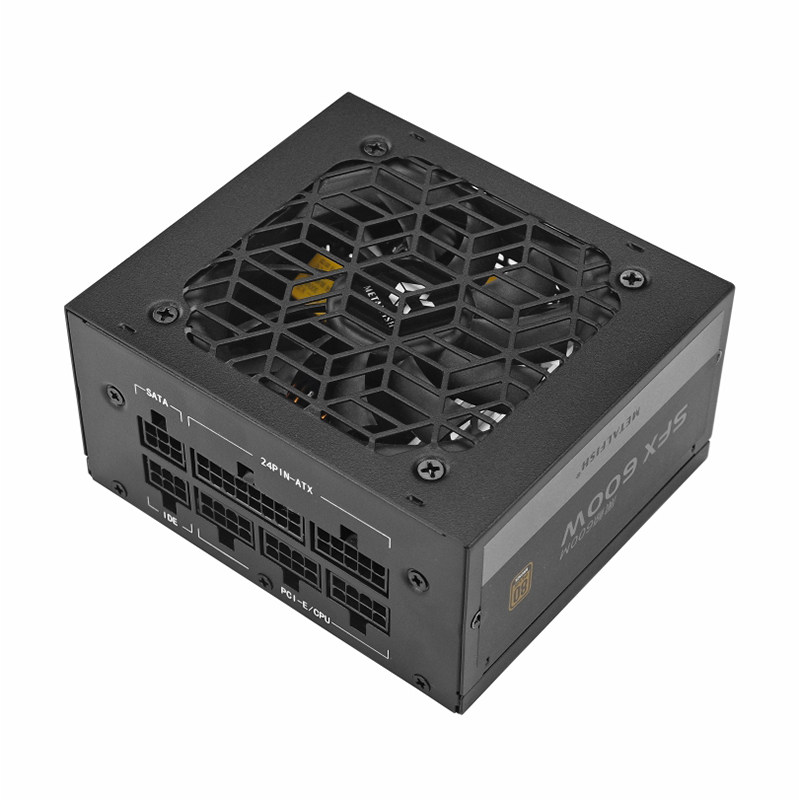 Fish Nest White Sfx Power Supply, Bronze-Rated, Fully Modular, Rated 600W, Ultra 500W, Mini Itx Small Case Wide-Range Power Supply