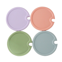 Breakfast cup lid glass cup lid mug lid thickened odor-free single cup lid
