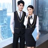 Жилет для работы, комплект для отеля, лонгслив, униформа