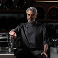 (LF) Pure White Seven -точка рукава серый