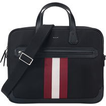 Bally Mens Fabric Shoulder Crossbody Briefcase CHANDOS SM TSP