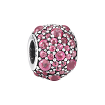 pandora pandora pink honeysuckle sparkling drop string bead 791755HCZ