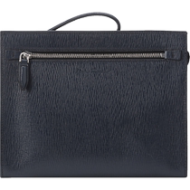 Ferragamo Mens REVIVAL series cow leather clutch 240298