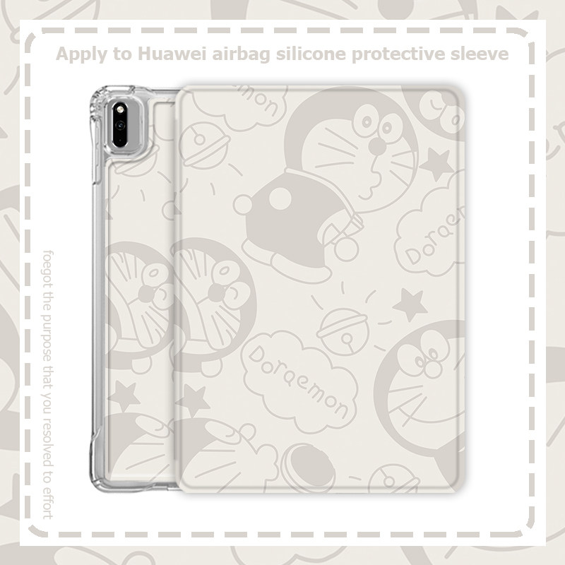 Cartoon Blue Fat applies Huawei matepad11 flat shell 10 4 protective sleeves glory v7pro trifold c5 airbags m6 m5 youthful version 10 1 ENJOY 2 GLORY x6