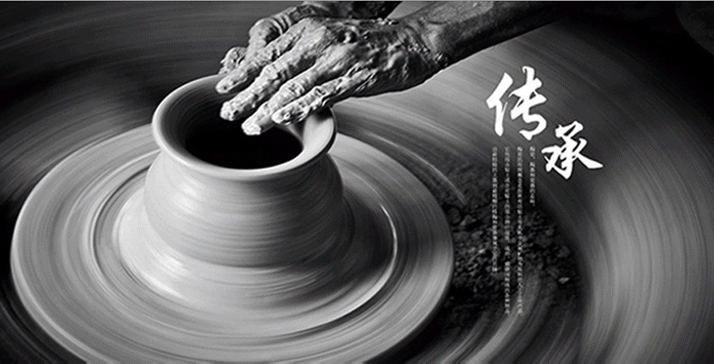 Jingdezhen ceramics pure white mesa vase dry flower arranging European I and contracted place small adornment to the living room