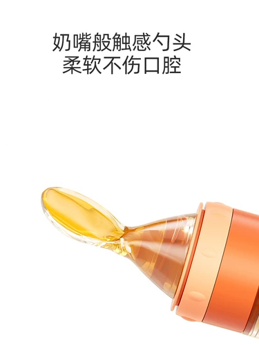 Детская силиконовая бутылочка для кормления для новорожденных, ложка для кормящих грудью