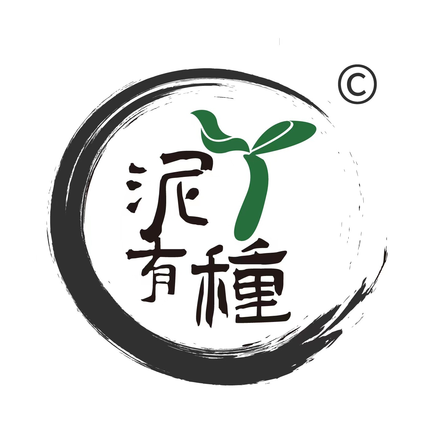 泥芽农业的LOGO