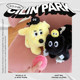 CILINPARK Cat and Puppy Cute Tissue Box Plush Storage Bag Niche Healing Gift Home Car Car